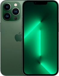 Apple - iPhone 13 Pro 5G 128GB - Alpine Green (AT&T) - Front_Zoom