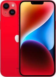 Apple - iPhone 14 Plus 256GB - (PRODUCT)RED (AT&T) - Front_Zoom
