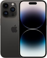 Apple - iPhone 14 Pro 128GB - Space Black (AT&T) - Front_Zoom