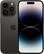 Front. Apple - iPhone 14 Pro 1TB - Space Black.