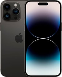 Apple - iPhone 14 Pro Max 512GB - Space Black (AT&T) - Front_Zoom