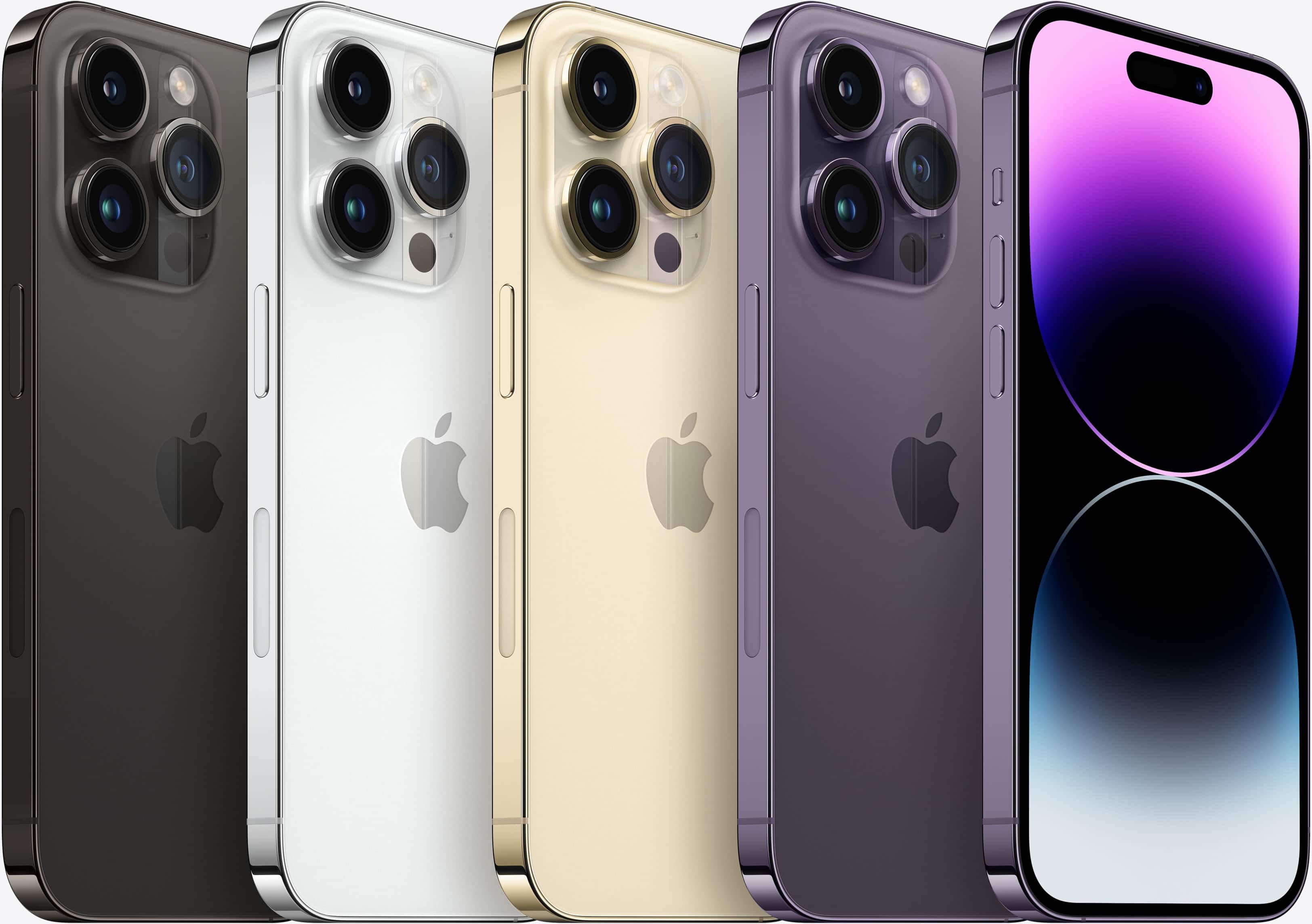 Alt View 2. Apple - iPhone 14 Pro Max 512GB - Gold.