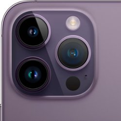 Apple - iPhone 14 Pro Max 1TB - Deep Purple (Verizon) - Back_Zoom