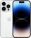 Front. Apple - iPhone 14 Pro 1TB - Silver.