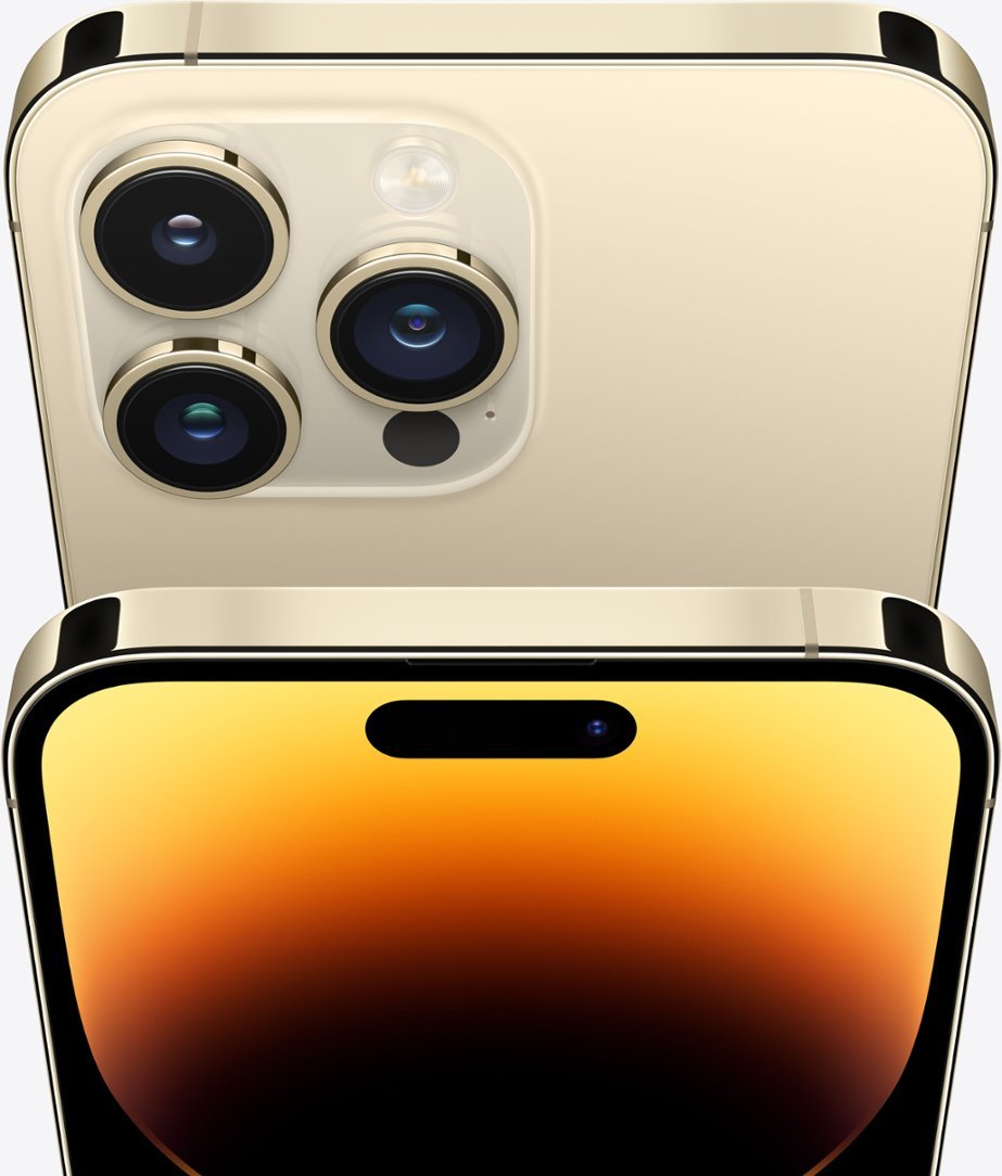 Zoom in on Alt View Zoom 1. Apple - iPhone 14 Pro Max 512GB - Gold (T-Mobile).