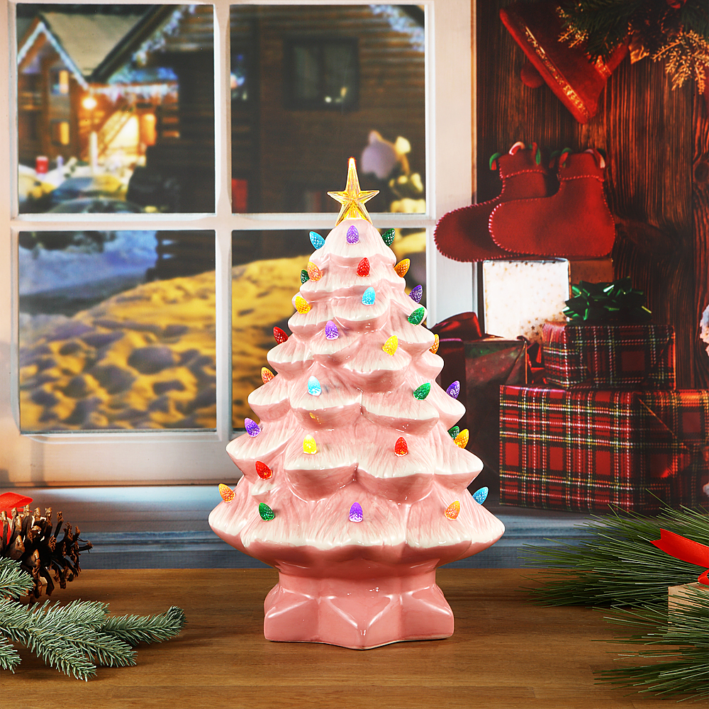  Mr. Christmas Nostalgic Ceramic Christmas Tree with