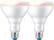 Front. WiZ - BR30 Bulb (2-Pack) - Color and Tunable White.