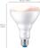 Left. WiZ - BR30 Bulb (2-Pack) - Color and Tunable White.