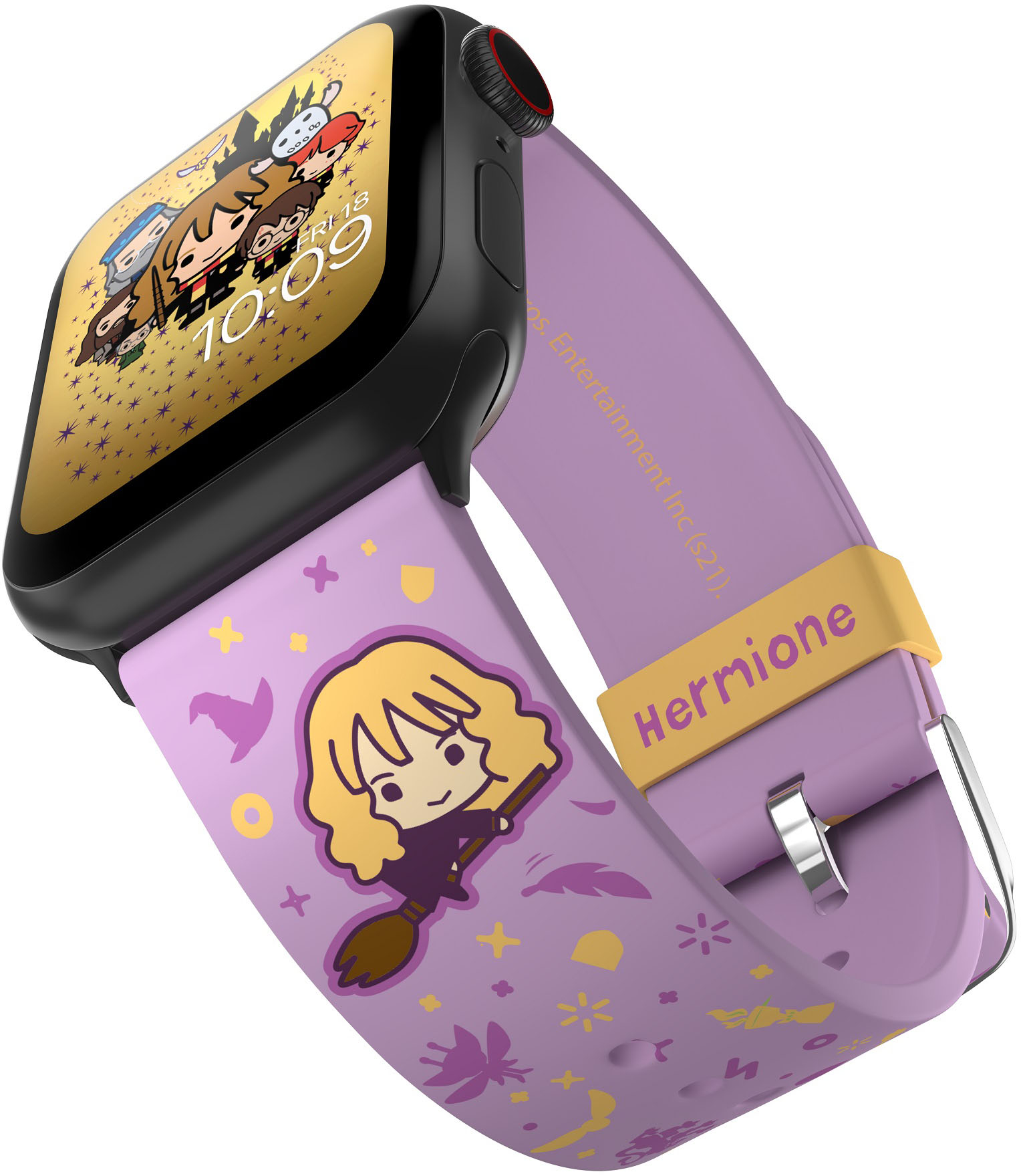 Angle View: MobyFox - Harry Potter - Hermione Charms Edition Smartwatch Band - Compatible with Apple Watch - Fits 38mm, 40mm, 42mm and 44mm