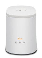 CRANE - 1.2 Gal. Cool Mist Humidifier & Aroma Diffuser - White - Front_Zoom