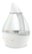Front Zoom. CRANE - 1 Gal. Drop Cool Mist Humidifier with Sound Machine - Clear/White.