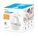 Alt View Zoom 13. CRANE - 1 Gal. Drop Cool Mist Humidifier with Sound Machine - Clear/White.