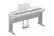 Front. Yamaha - DGX-670 88-Key Portable Digital Piano - White.