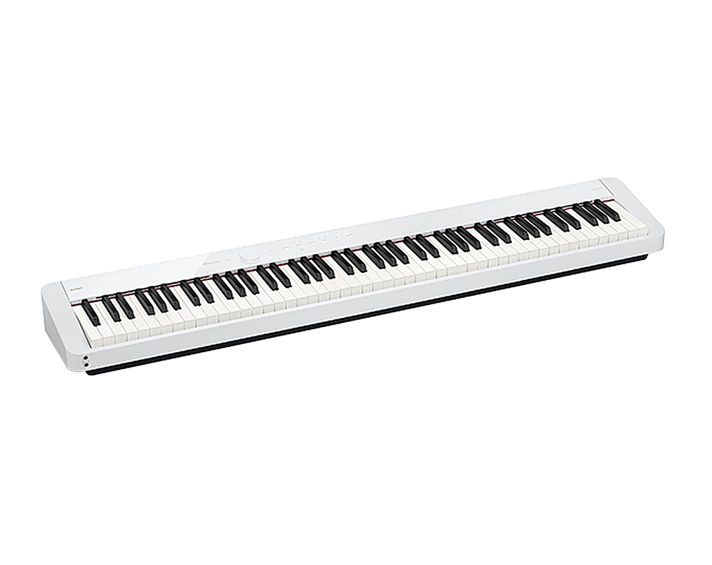 Left View: Casio PXS1100WE Digital Piano in White