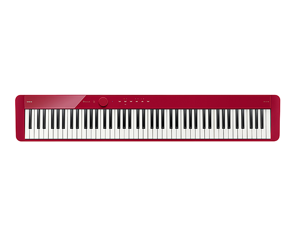 Casio - PX-S1100 Full-Size Keyboard with 88 Keys - Red