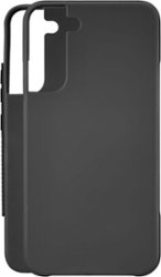 Insignia™ - Dual-Layer Protective Phone Case for Samsung Galaxy S22+ - Black - Front_Zoom