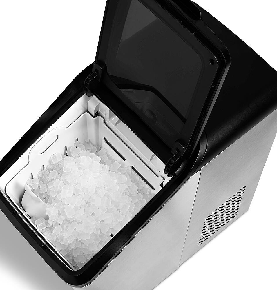 NEW - NEWAIR 33LB of Ice a Day Portable Countertop Ice Maker NIM033SS00  1YRWARTY