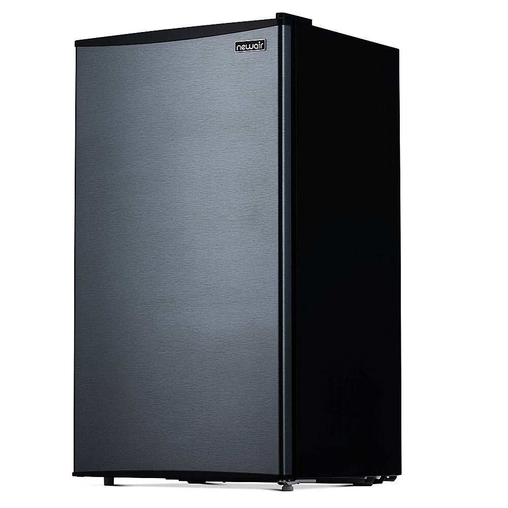 Alt View 28. NewAir - 3.3 Cu. Ft. Compact Mini Refrigerator with Freezer, Can Dispenser, Crisper Drawer and Energy Star Certified - Gray.