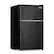 Front. NewAir - 3.1 Cu. Ft. Compact Mini Refrigerator with Freezer, Can Dispenser and Energy Star - Black.