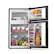 Alt View 21. NewAir - 3.1 Cu. Ft. Compact Mini Refrigerator with Freezer, Can Dispenser and Energy Star - Black.