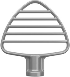 Pastry Beater for KitchenAid Tilt Head Stand Mixers - subtle silver - Front_Zoom