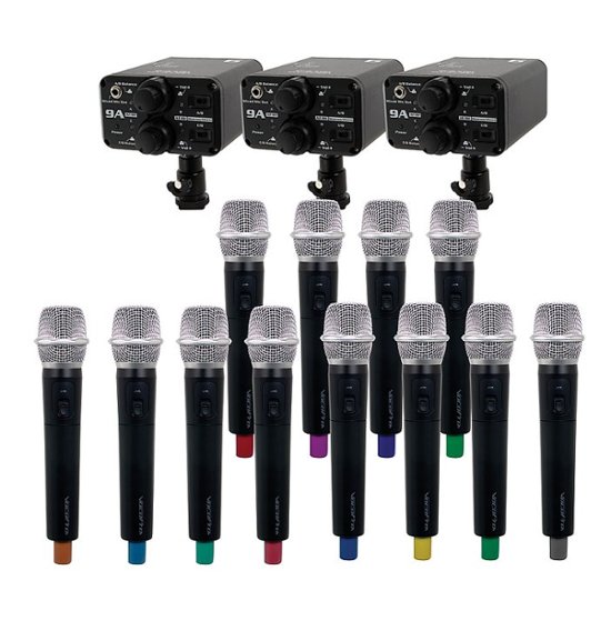VocoPro – FIELD-QUAD-FILM-12H Wireless Microphone Systems