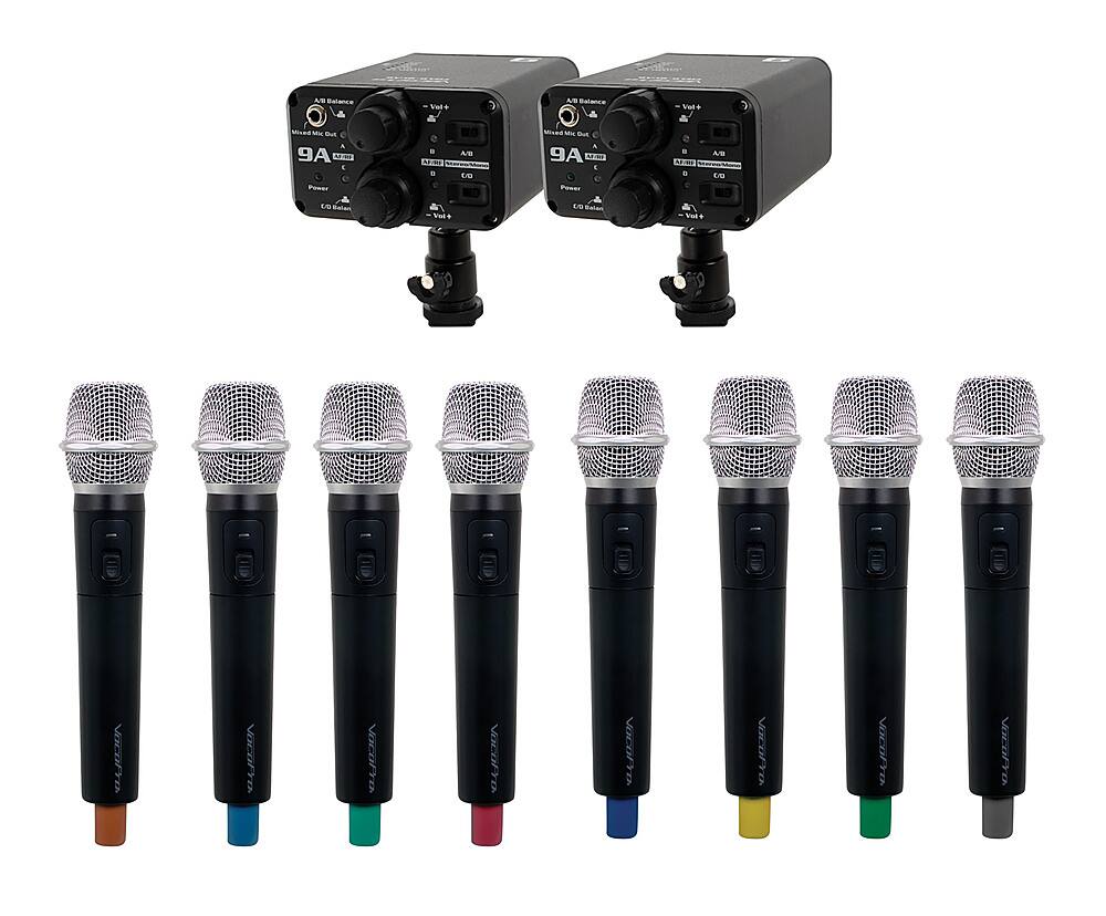Best Buy VocoPro FIELDQUADFILM8H Wireless Microphone Systems FIELD