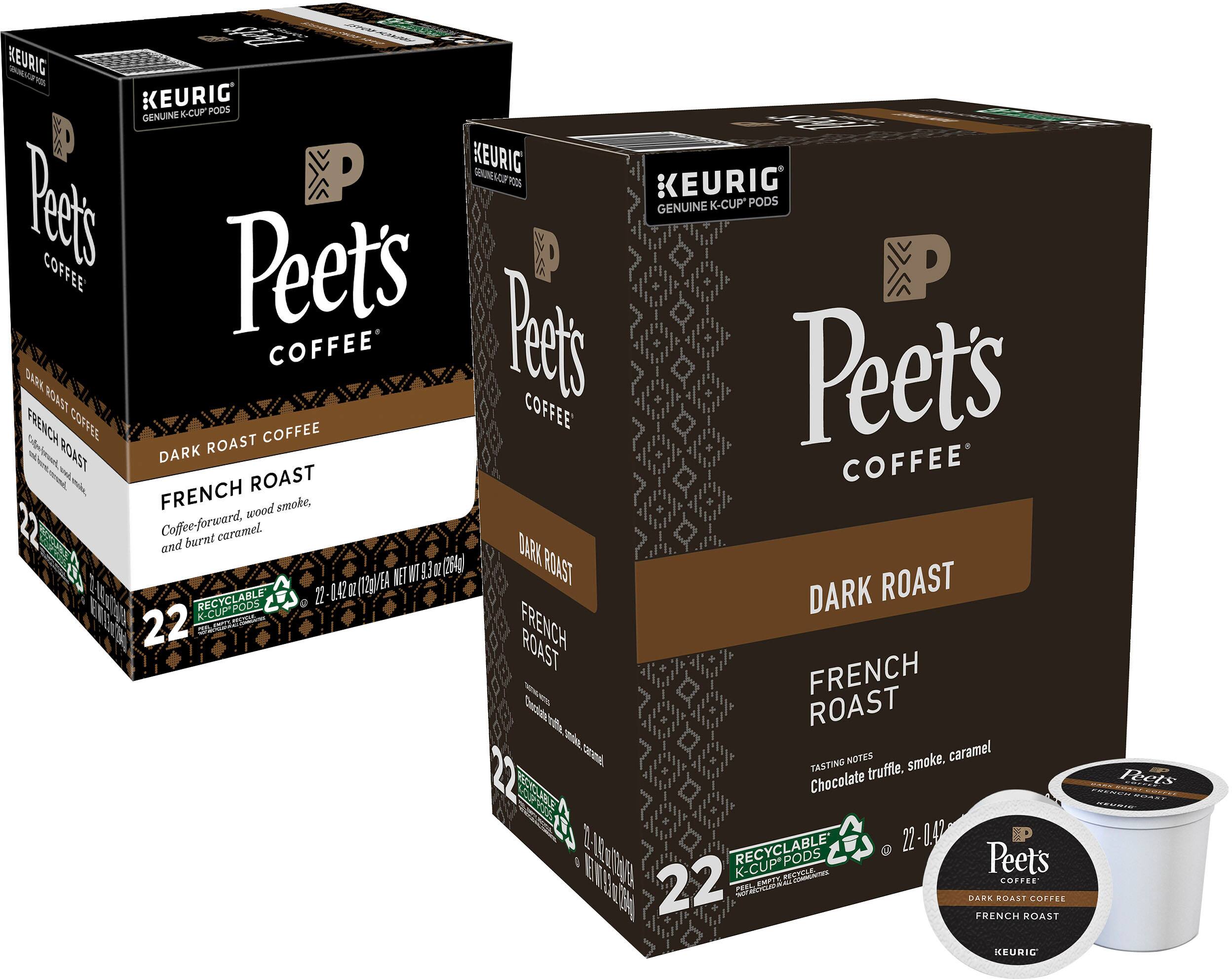 Alt View 13. Peet's Coffee - French Roast Coffee Pods, 22 Count.