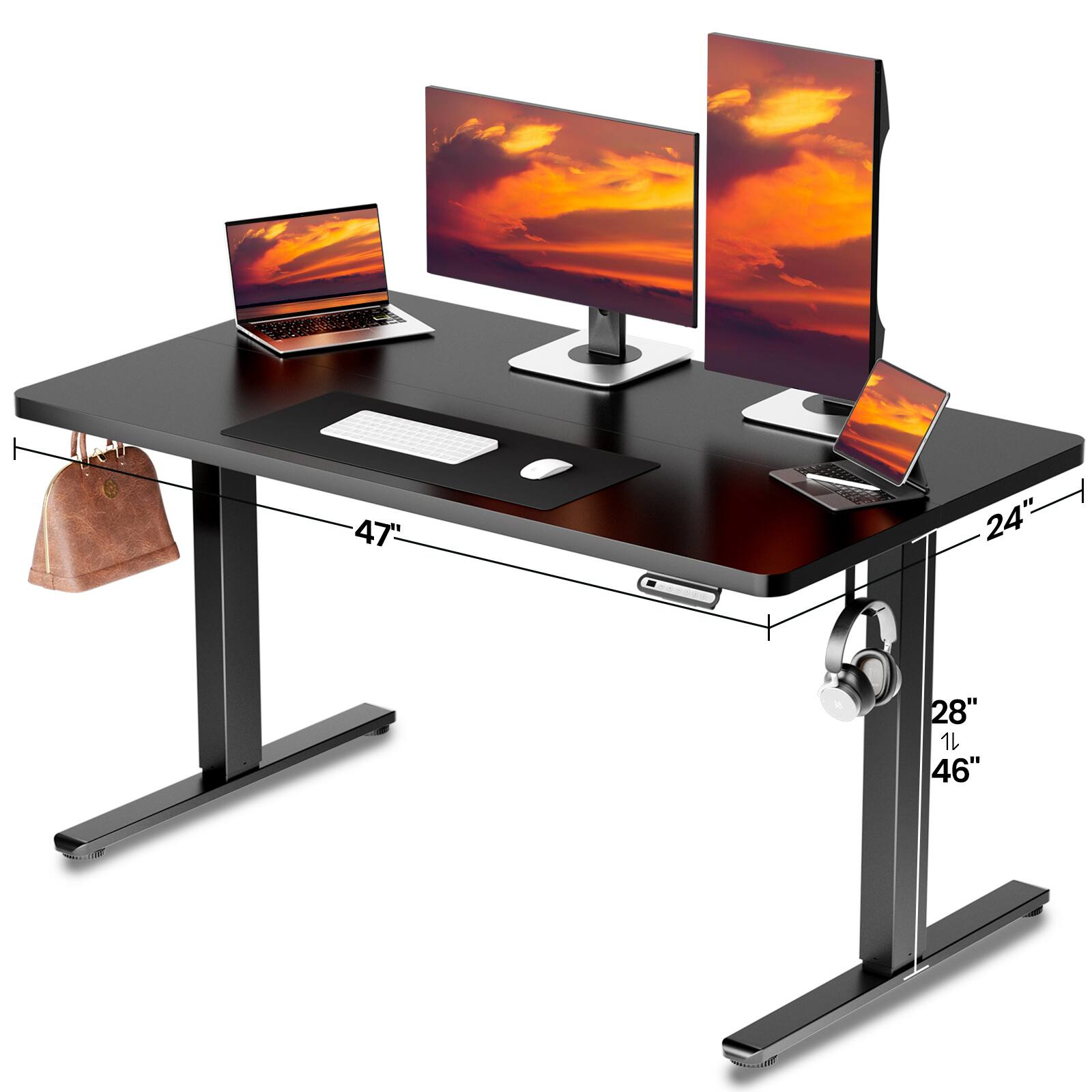 47", 24", 28", 1", 46"