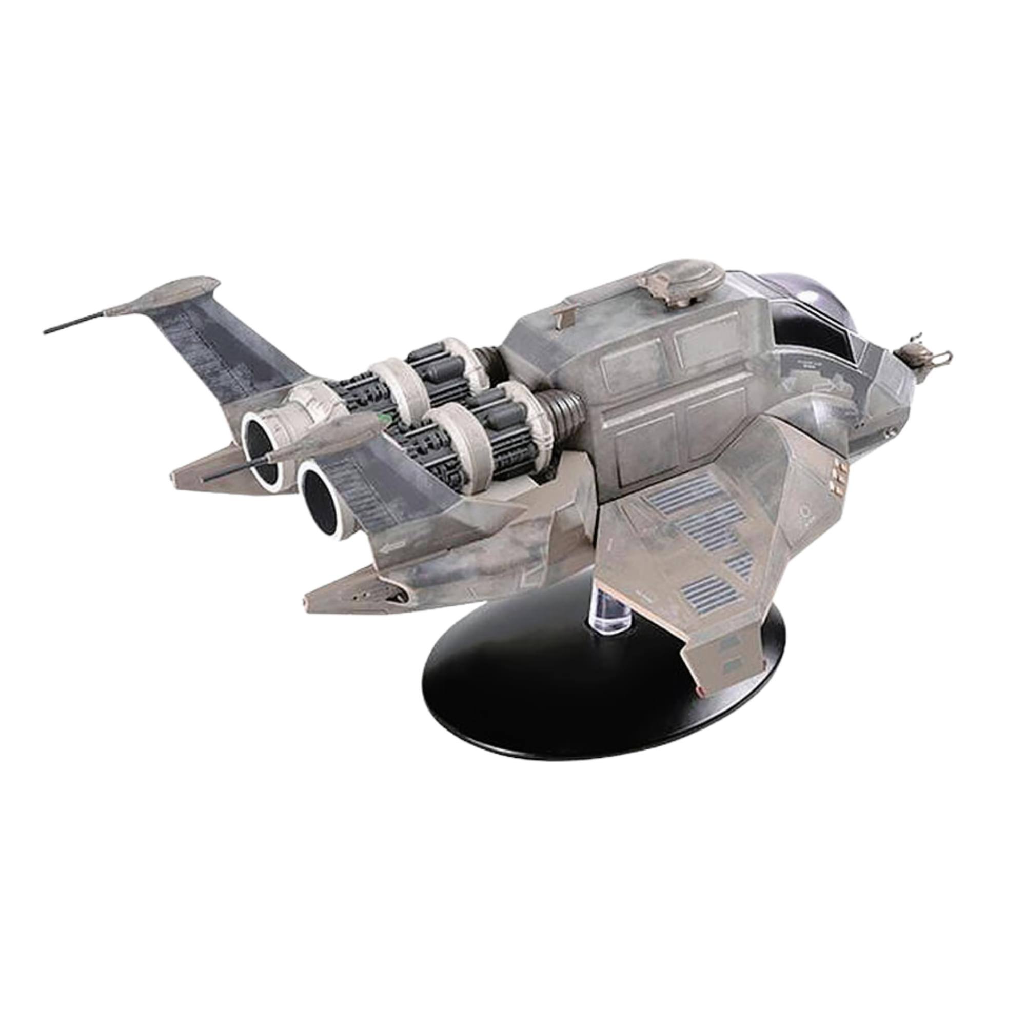 Alt View 2. Eaglemoss - Eaglemoss Battlestar Galactica Ship Replica | Raptor Boomer Decal - Gray.