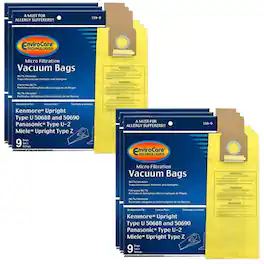 EnviroCare - 54 Kenmore Upright Vacuum Bags – Type Z Microfiltration Replaces 50688, 50690, MC-117PF