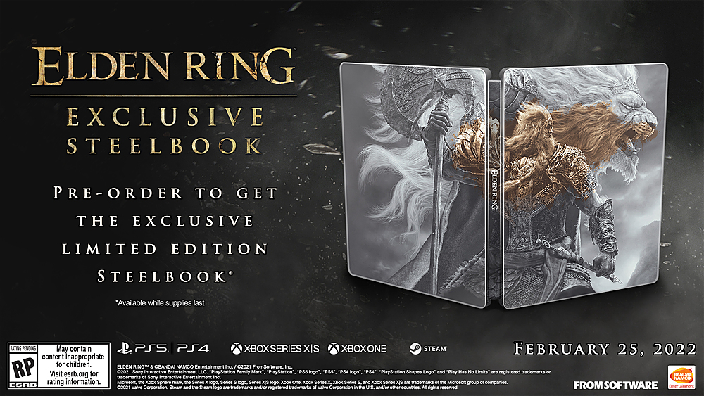 Is the Elden Ring Pre Order in PS Store pnly for Ps5. It shows in