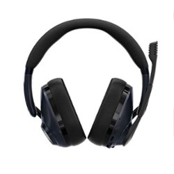 EPOS - H3PRO Hybrid Wireless Closed Acoustic Gaming Headset for PC, PS5/PS4, Xbox Series X/S, Xbox One, and Nintendo Switch - Sebring Black - Front_Zoom