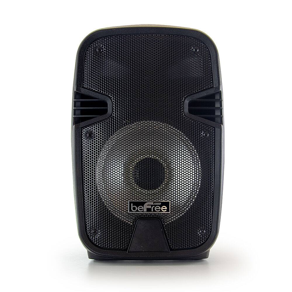 Alt View 1. beFree Sound - 8 Inch Bluetooth Portable Party Speaker - Black.