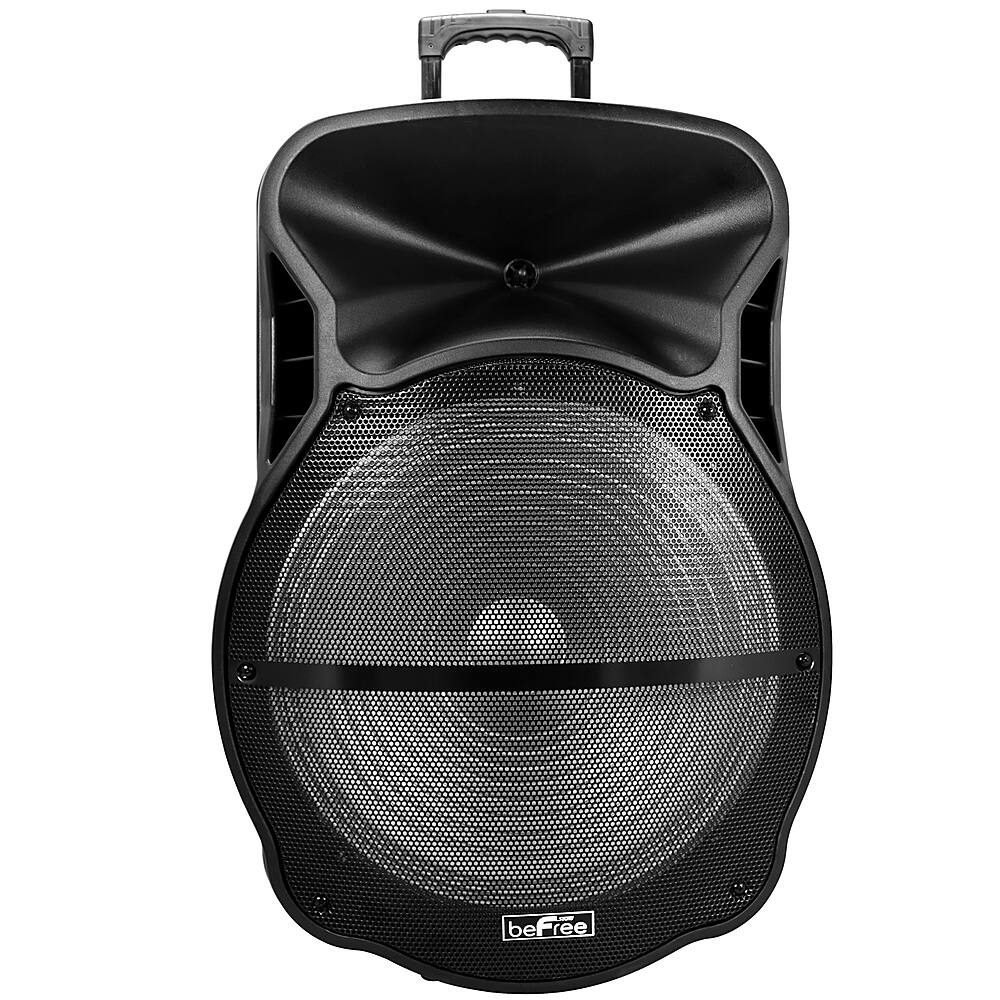 Alt View 12. beFree Sound - 18 Inch Bluetooth Portable Party Speaker - Black.