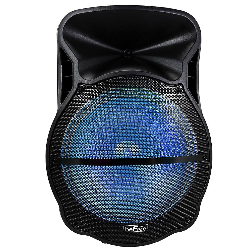 Alt View 1. beFree Sound - 18 Inch Bluetooth Portable Party Speaker - Black.