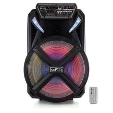 Front. beFree Sound - 15 Inch Bluetooth Portable Party Speaker - Black.