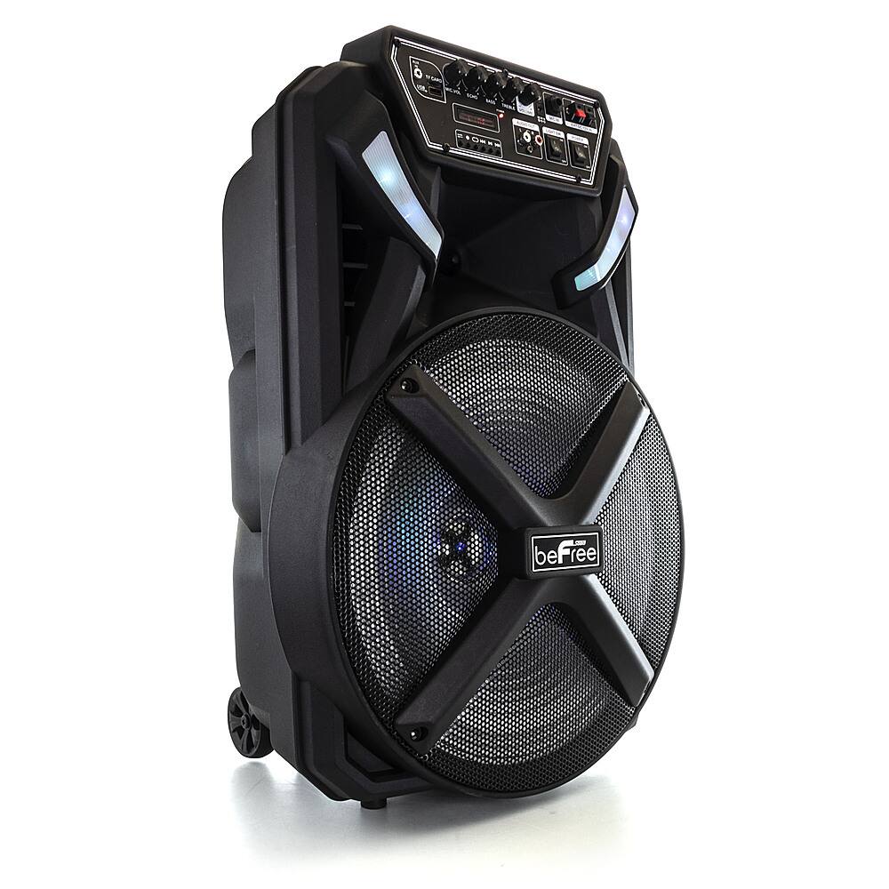 Alt View 1. beFree Sound - 15 Inch Bluetooth Portable Party Speaker - Black.