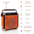 Left Zoom. Trexonic - 8 Inch Portable Speaker - Orange.