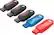 Alt View 12. SanDisk - Cruzer Snap 32GB USB 2.0 Type-A Flash Drive (5-Pack) - Black, Red, And Blue.