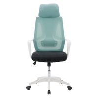 CorLiving - Workspace Mesh Back Office Chair - Teal and Black - Front_Zoom