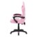 Left Zoom. CorLiving Ravagers Gaming Chair - Pink and White.
