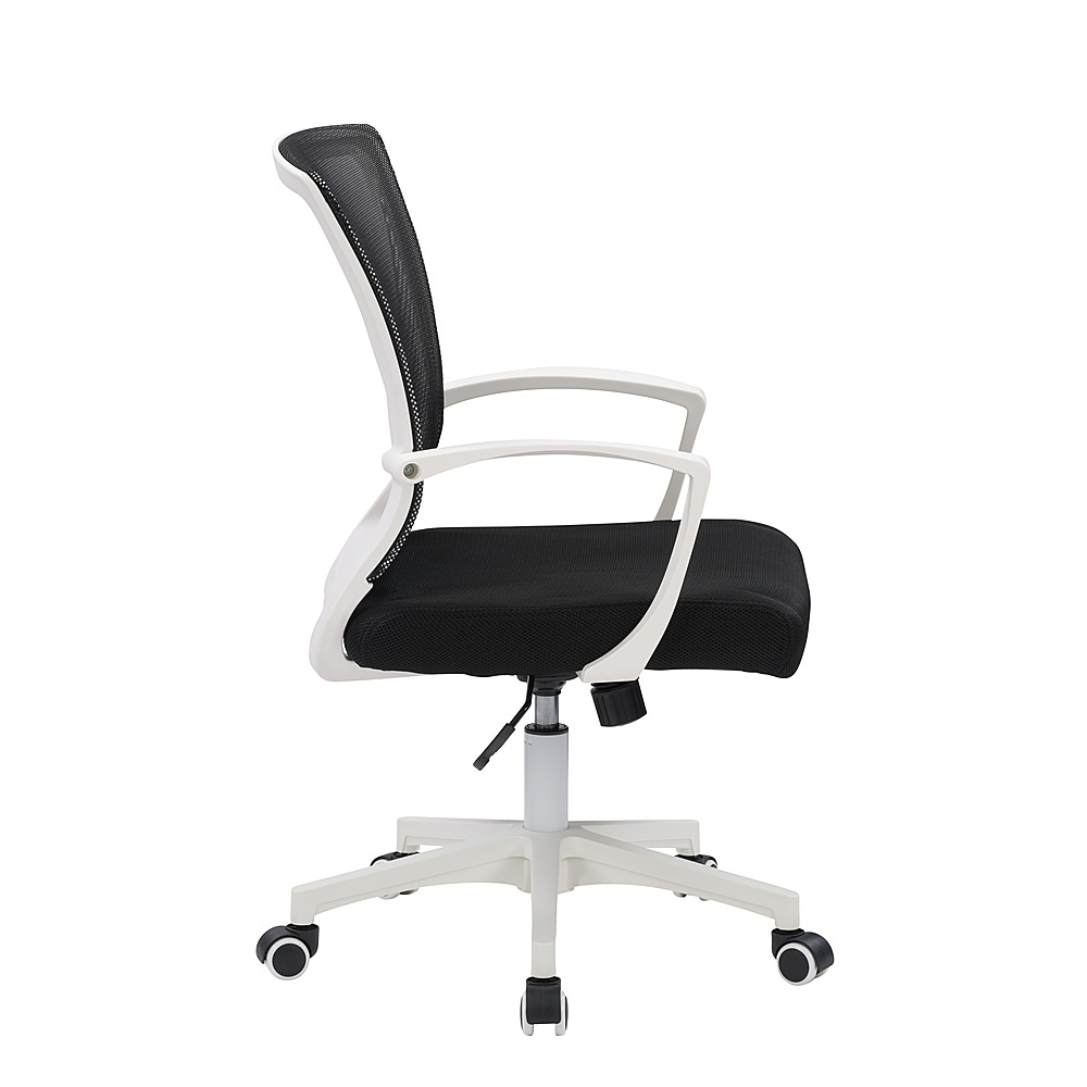  Office Star KC Series Ergonomically Designed Knee Chair with  Memory Foam Padding and Casters, Manual Height Adjustment, Black