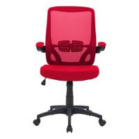 CorLiving - Workspace High Mesh Back Office Chair - Red - Front_Zoom