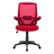 Front Zoom. CorLiving - Workspace High Mesh Back Office Chair - Red.