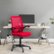 Alt View Zoom 16. CorLiving - Workspace High Mesh Back Office Chair - Red.