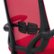 Alt View Zoom 18. CorLiving - Workspace High Mesh Back Office Chair - Red.