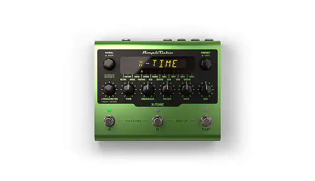 Front. IK Multimedia - X-Time - Green.