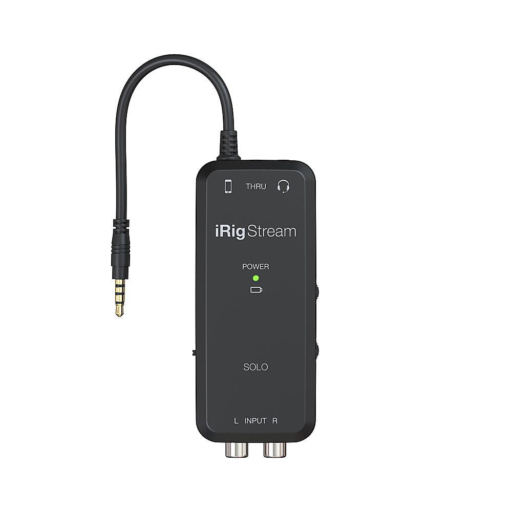 IK Multimedia iRig 2 Audio Interface Black IPIRIG2PLGIN - Best Buy