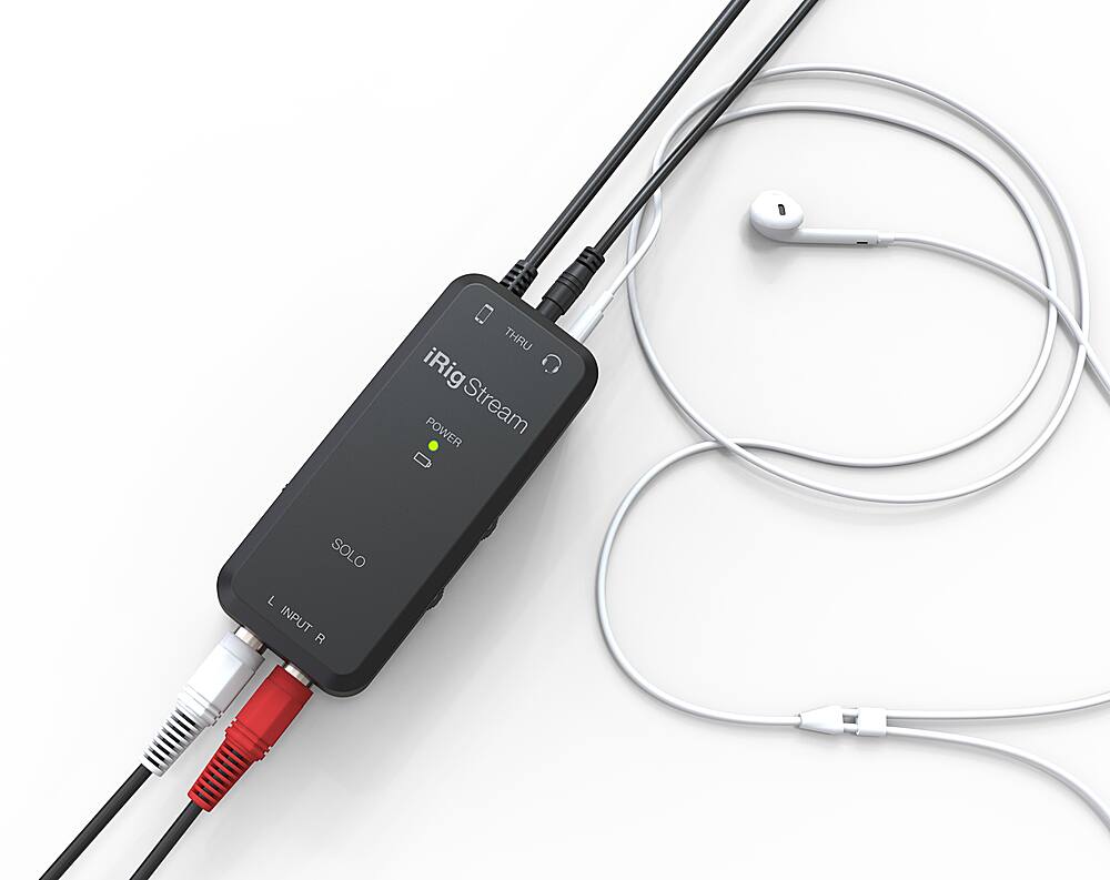 Alt View 14. IK Multimedia - iRig Stream Solo - Black.